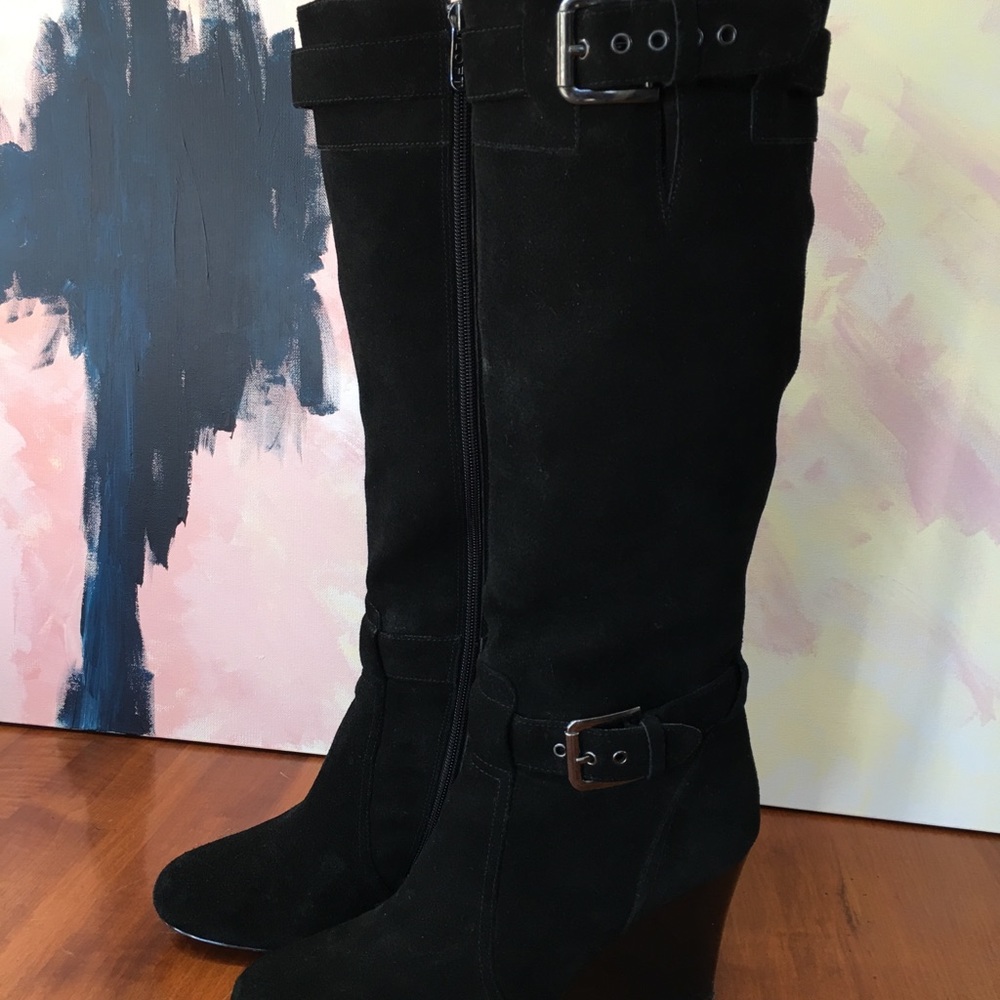 ANN TAYLOR LOFT RIDING BOOTS 10